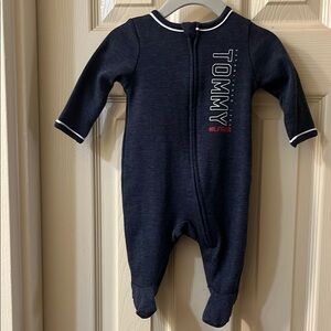Tommy Hilfiger Blue Footies One Piece